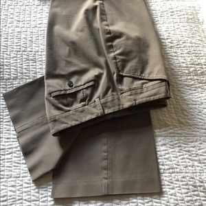 Eddie Bauer Trousers LONG stretch cotton size 18